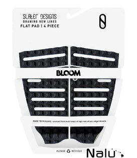 Slater 4 Piece Flat Traction Pad Black/Grey