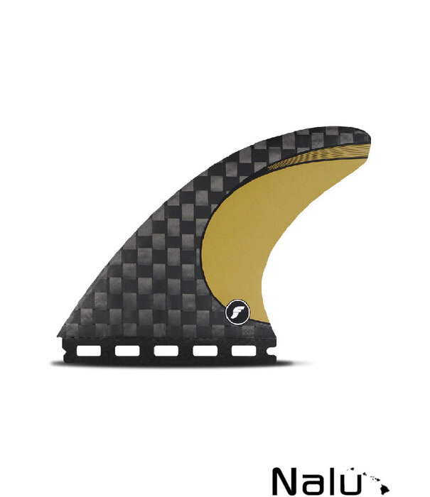 Futures Fins Futures Medium Vector 3/2 Blackstix Gold Thruster Fins