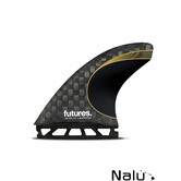 Futures Medium Vector 3/2 Blackstix Gold Thruster Fins