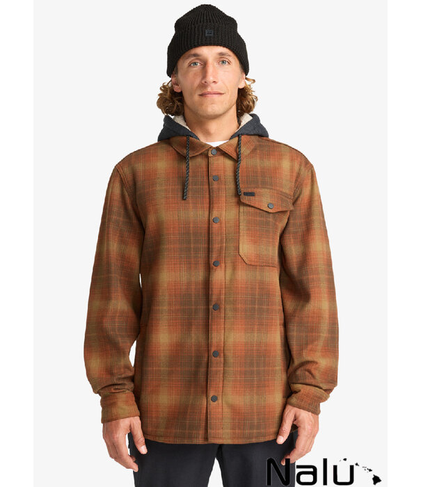 Billabong Billabong Furnace Flanel Dark Cedar