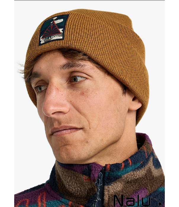 Billabong Billabong A/Div Patch Beanie Tobacco
