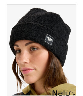 Roxy Valwood Fleece Beanie Black
