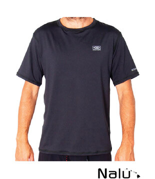 Ocean & Earth Mens Surf Short Sleeve Rash Shirt Navy Marle