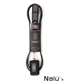 Ocean & Earth 6'0" Diamond Flex Sunset Black Leash