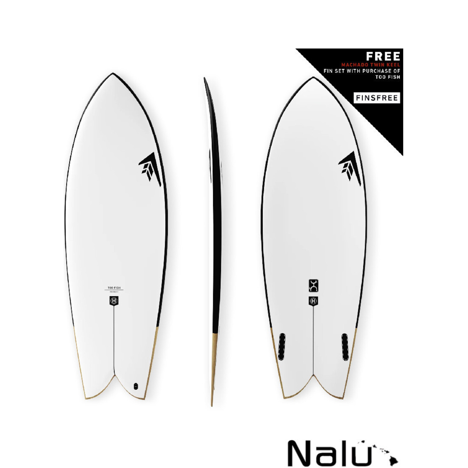 FIREWIRE Machado too fish keel マチャドキール Firewire 5'4