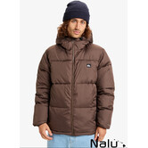 Quiksilver Cold Days Donsjack Chocolate Brown