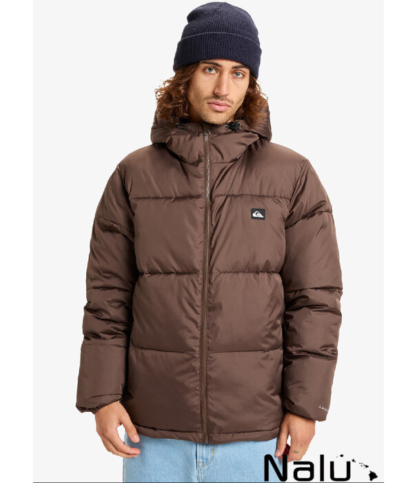 Quiksilver Quiksilver Cold Days Donsjack Chocolate Brown
