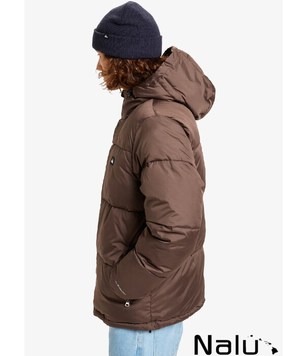 Quiksilver Quiksilver Cold Days Donsjack Chocolate Brown