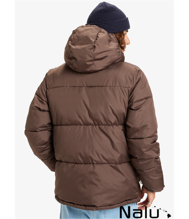 Quiksilver Quiksilver Cold Days Donsjack Chocolate Brown