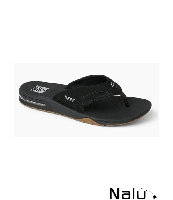 Reef Reef Fanning Black Silver