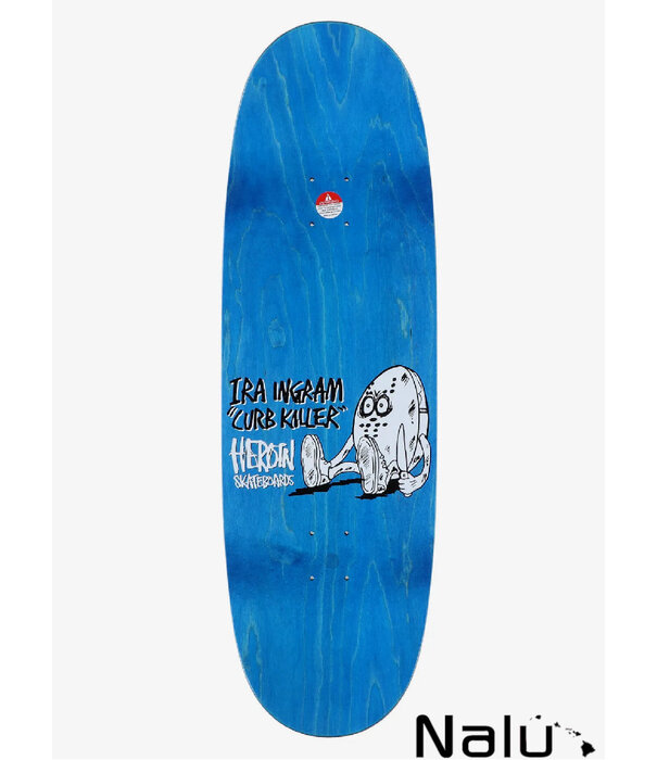 Heroin Heroin Curb Killer 8 Skateboard Deck 10.0