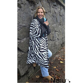 White Water Poncho Hardshell Zebra