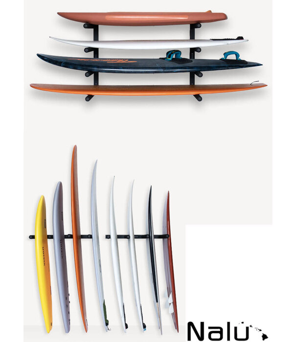 Devoted Devoted Quad Board Storage Rack Black