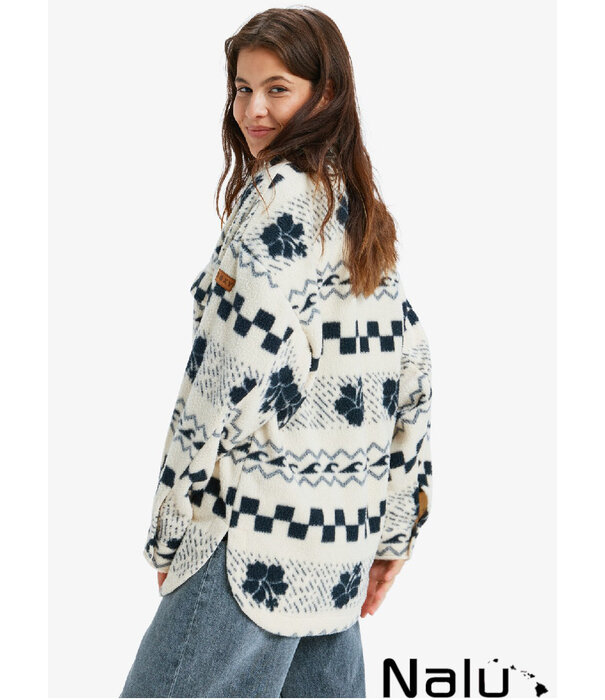 Roxy Roxy Morning Crush Shacket Pachement