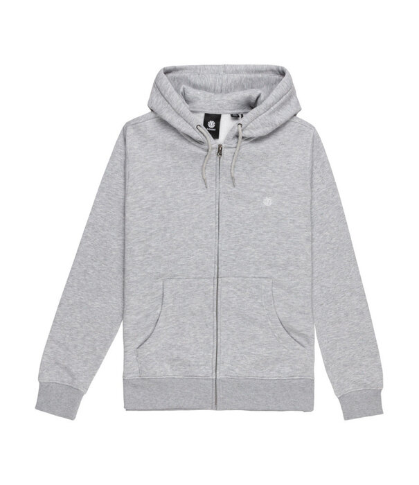 Element Cornell Classic Hoodie met Rits Mid Grey Heather