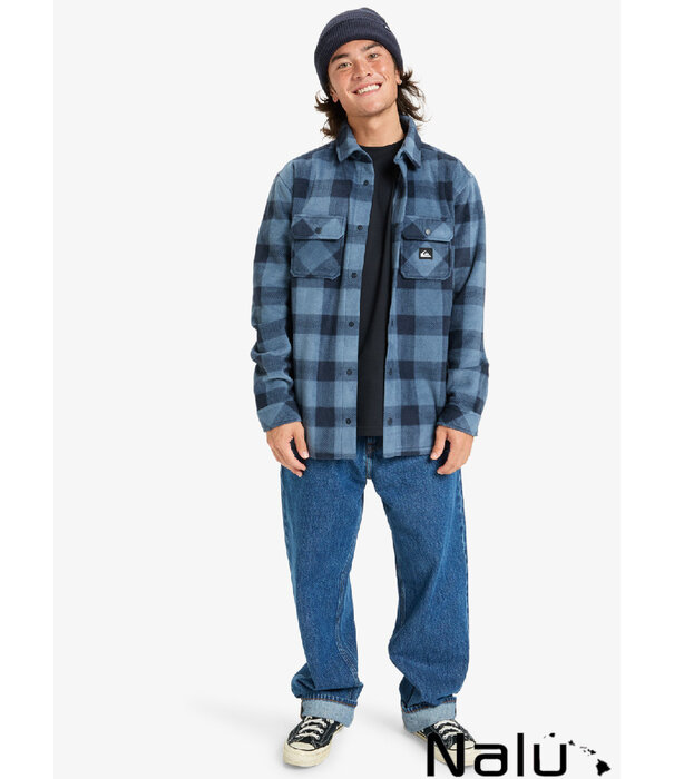 Quiksilver Quiksilver Bering Strait Check Shirt China Blue Northsea Plaid