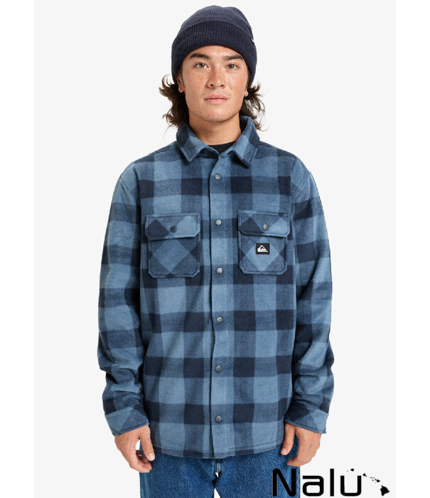 Quiksilver Quiksilver Bering Strait Check Shirt China Blue Northsea Plaid