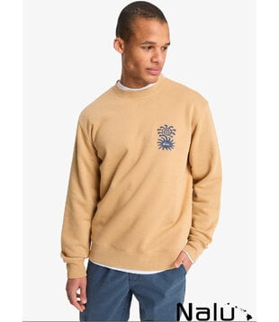 Quiksilver Salt Water Graphic Sweater Khaki