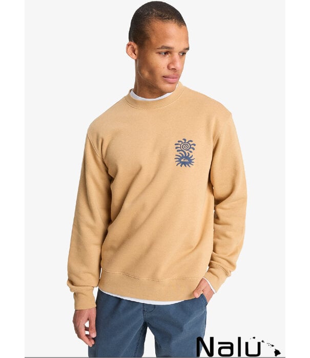 Quiksilver Quiksilver Salt Water Graphic Sweater Khaki