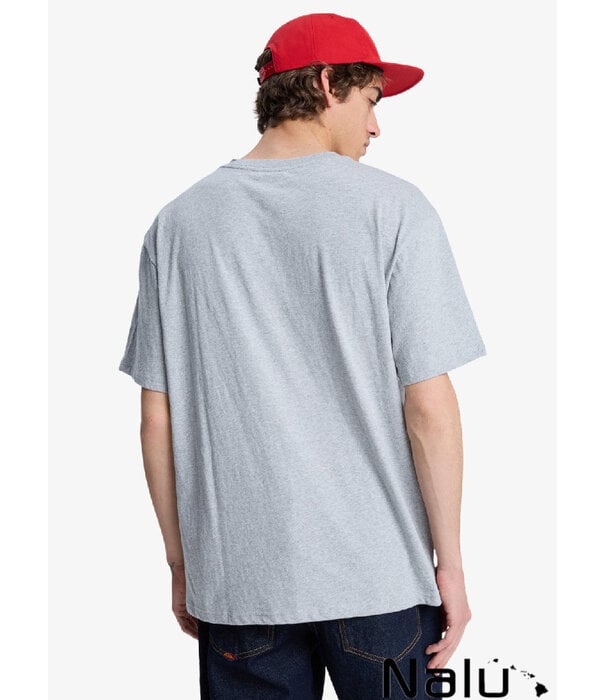 Quiksilver Quiksilver Dna Clicker T-shirt Light Grey Heather