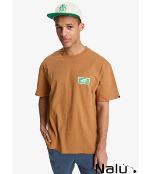 Quiksilver Serenity Splash T-shirt Tobacco Brown