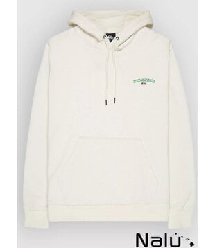 Quiksilver Screen Hoody Front & Back White