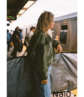 Roxy Have A Blast Corduroy jack Oil Green