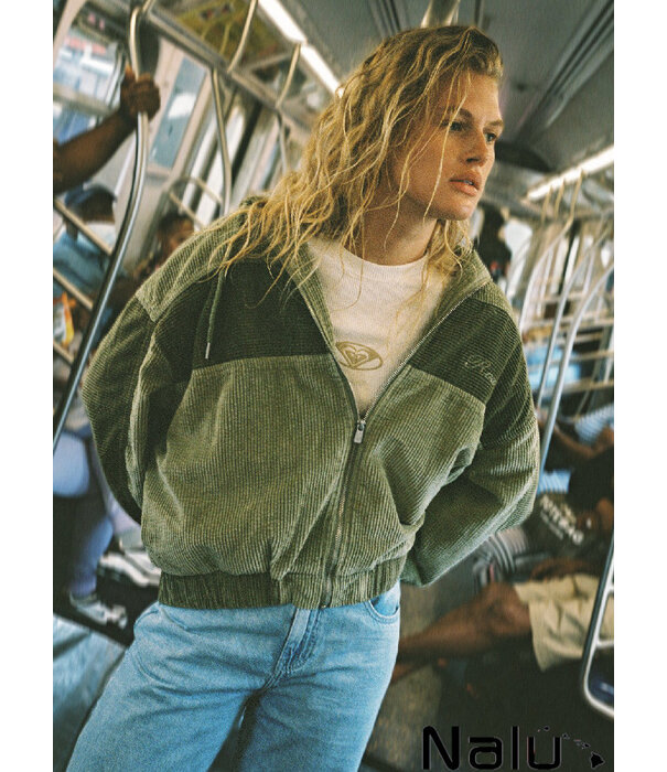 Roxy Roxy Have A Blast Corduroy jack Oil Green