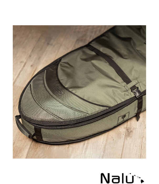 Ocean & Earth Ocean & Earth 6'4" Hypa Double Coffin Fish Shortboard Bag Khaki