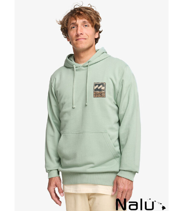 Billabong Billabong Stamp Hoodie Vintage Green