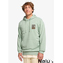 Billabong Stamp Hoodie Vintage Green