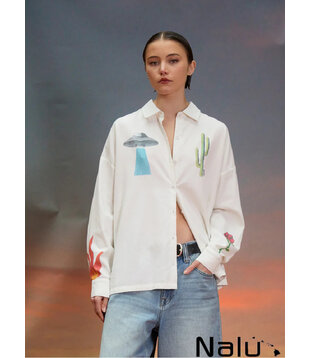 Volcom Mickey Mason Shirt Off White