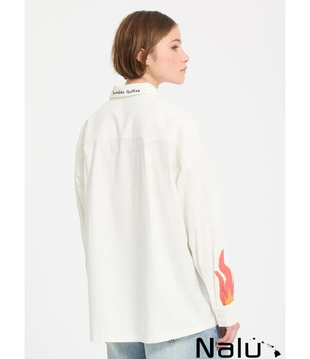 Volcom Volcom Mickey Mason Shirt Off White