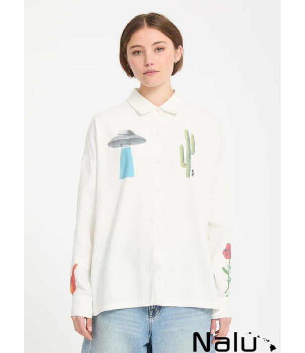 Volcom Volcom Mickey Mason Shirt Off White
