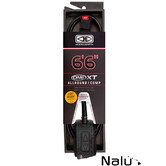 Ocean & Earth 6'6" One XT Allround Comp Lightweight Leash Black