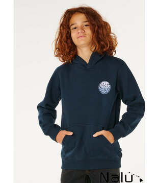 Rip Curl Wetsuit Icon Hood Kids Navy White