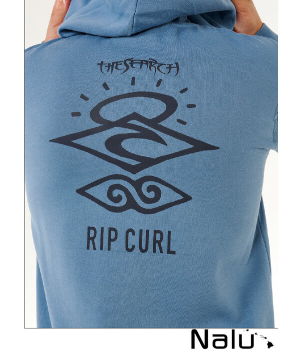Rip Curl Rip Curl Search Icon Hood Fleece Bluefin