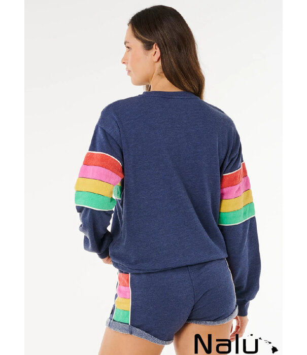 Rip Curl Rip Curl Surf Revival Relaxed Crew Fleece Dark Navy