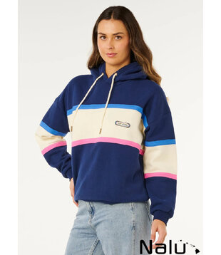 Rip Curl Surf Side Heritage Hood Fleece Dark Navy