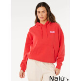 Rip Curl Ocean Break Heritage Hood Fleece Deep Red