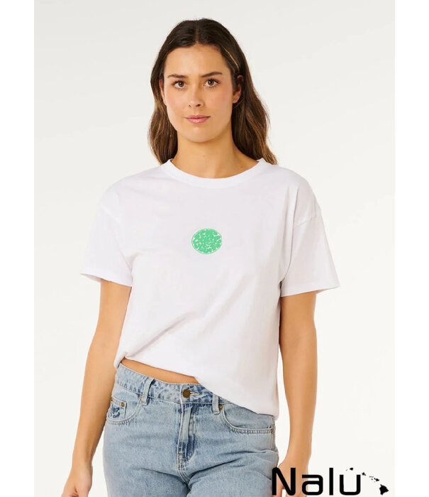 Rip Curl Rip Curl Icons Of Surf Relaxed Tee Opt White