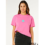 Rip Curl Rip Curl Icons Of Surf Relaxed Tee Super Pink