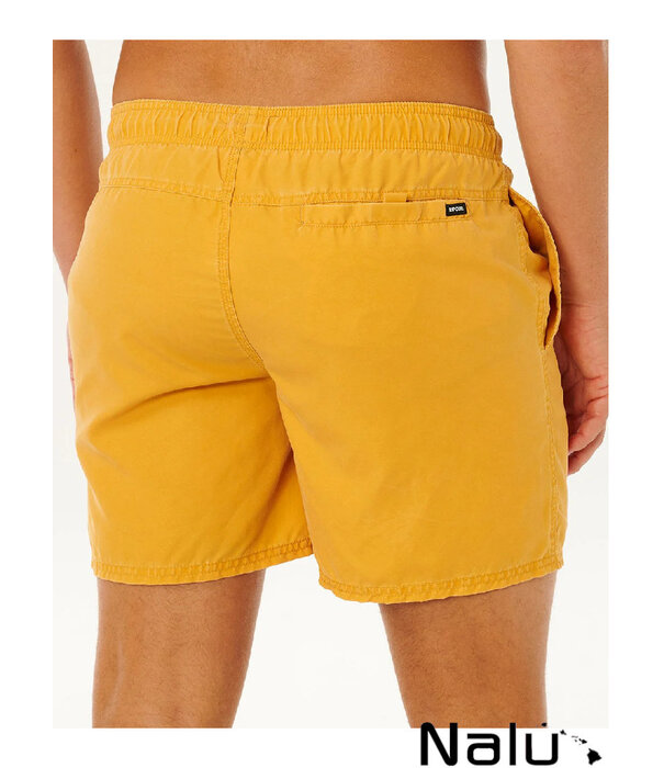 Rip Curl Rip Curl Offset Washed Volley Boardshort Golden Hour