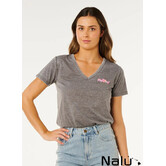 Rip Curl Layday Standard Tee Washed Black