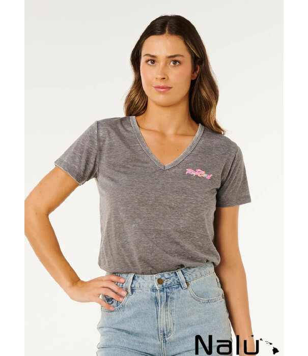 Rip Curl Rip Curl Layday Standard Tee Washed Black