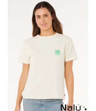 Rip Curl Surf Puff Party Pack Relaxed Tee Bone