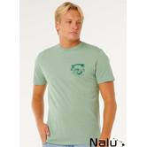 Rip Curl Keep On Trucking  Tee Aloe
