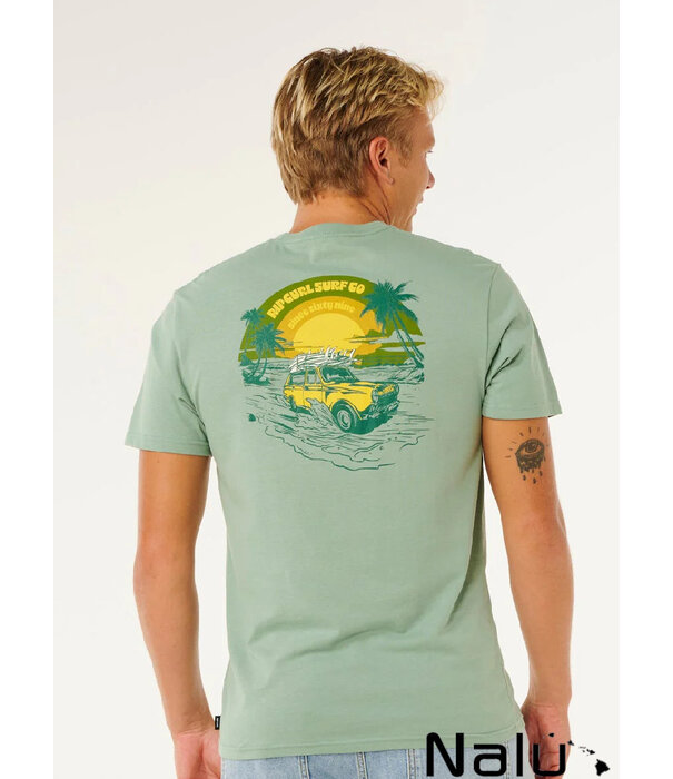 Rip Curl Rip Curl Keep On Trucking  Tee Aloe