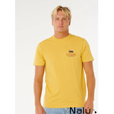 Rip Curl Desti Animals Tee Ocher