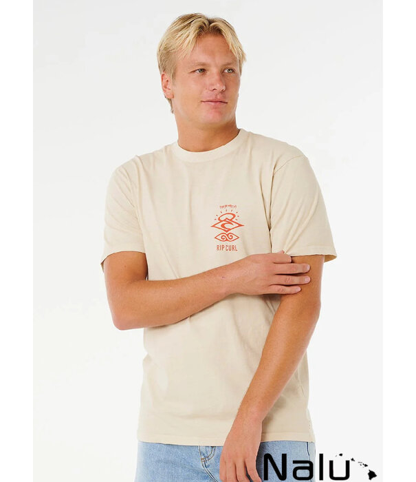 Rip Curl Rip Curl Search Icon Tee Vintage White